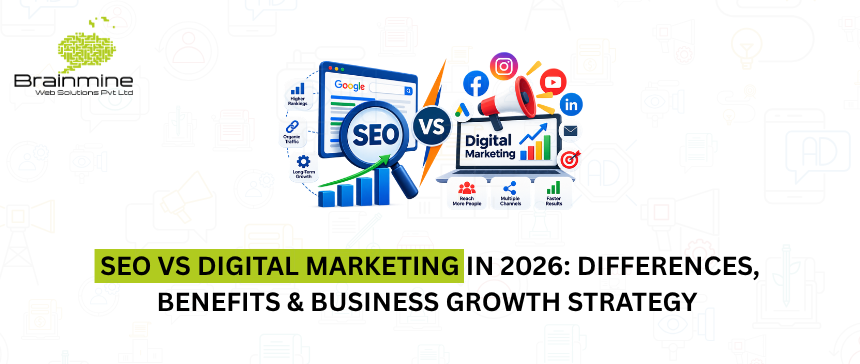 SEO vs Digital Marketing: Differences Explained 2026