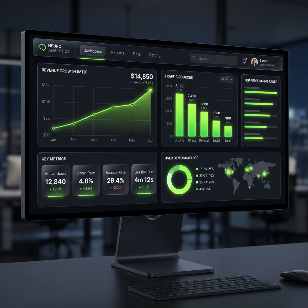 SEO Analytics Dashboard